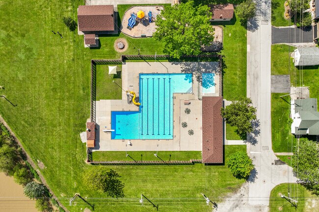 Trail Marker Park in Woodville features a community pool that is open to residents during the summer months.