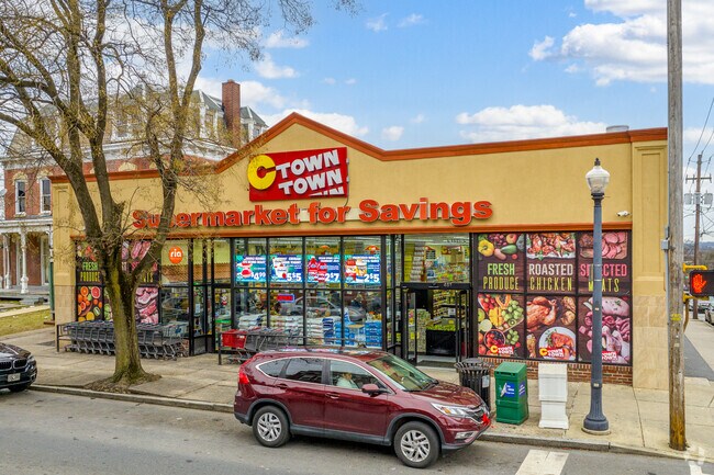 Musser Park residents can go grocery shopping at the nearest CTown Supermarket.