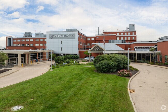 OSF Saint Katharine Medical Center, 13 miles from Amboy, is the nearest hospital.