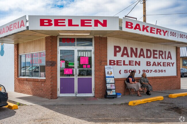 Enjoy fresh baked goods and other treats at Belen's Panaderia which is Spanish for bakery.