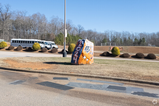 Stones to commemorate celebrations at Jesse C. Carson High School.