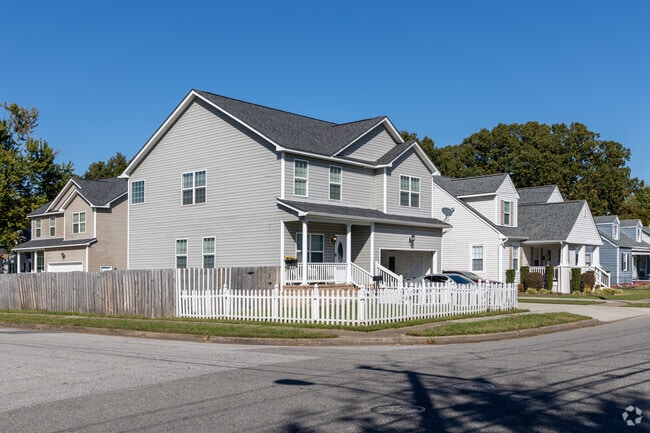 Larger new home construction with craftsman styling can be found in Brandon Place.