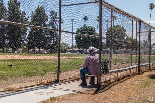 Take a break and enjoy the sun at a park in West Carson, Harbor City, California.