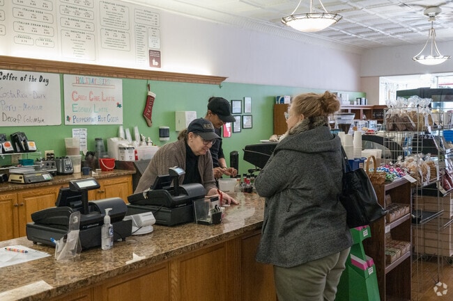 Hickory Grove has cozy coffee shops that attract locals and visitors alike.