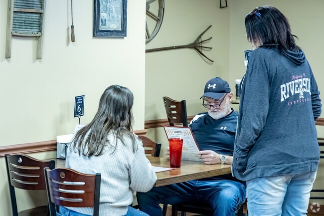 Enjoy a night out at the Riverside Roadhouse.
