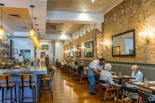 Odette is one of the few upscale dining options in Downtown Florence on Court St.
