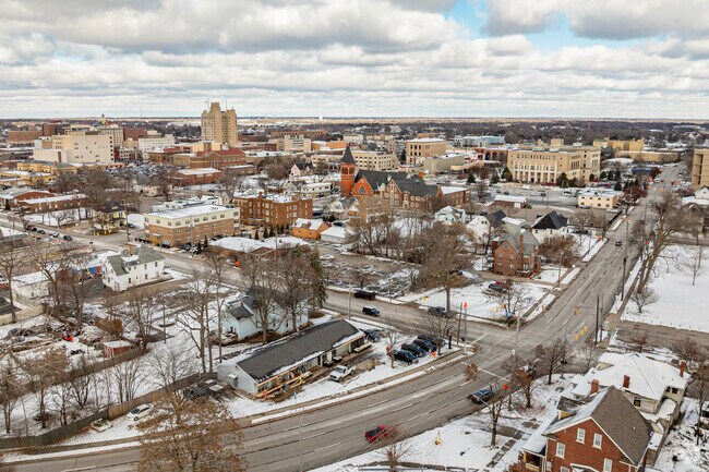 Downtown Flint has had a share of trials and economic decline since GM downsized in the 60s.