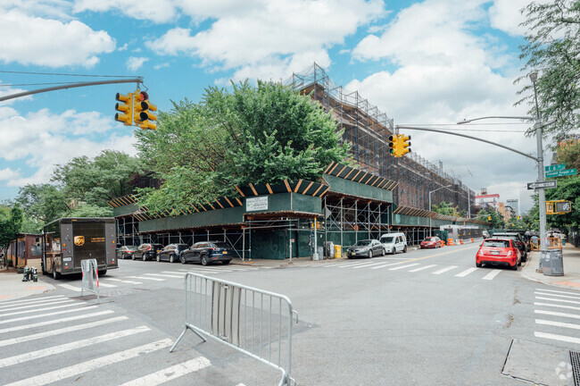 Tompkins Square Middle School is a public school serving grades 6-8 in Alphabet City.