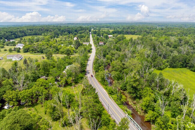 Many of the routes in Kingwood are tree-lined roads with quiet streams and charming homes tucked into the landscape.