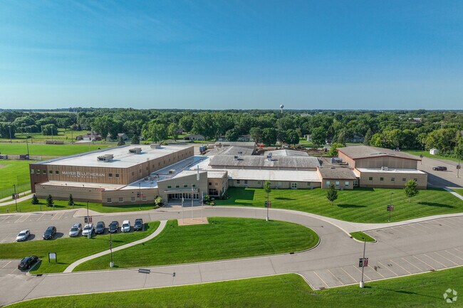 The student-teacher ratio at Mayer Lutheran is 12 to 1.