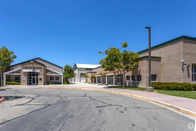 The school building of the Valley Center Middle School in Valley Center.