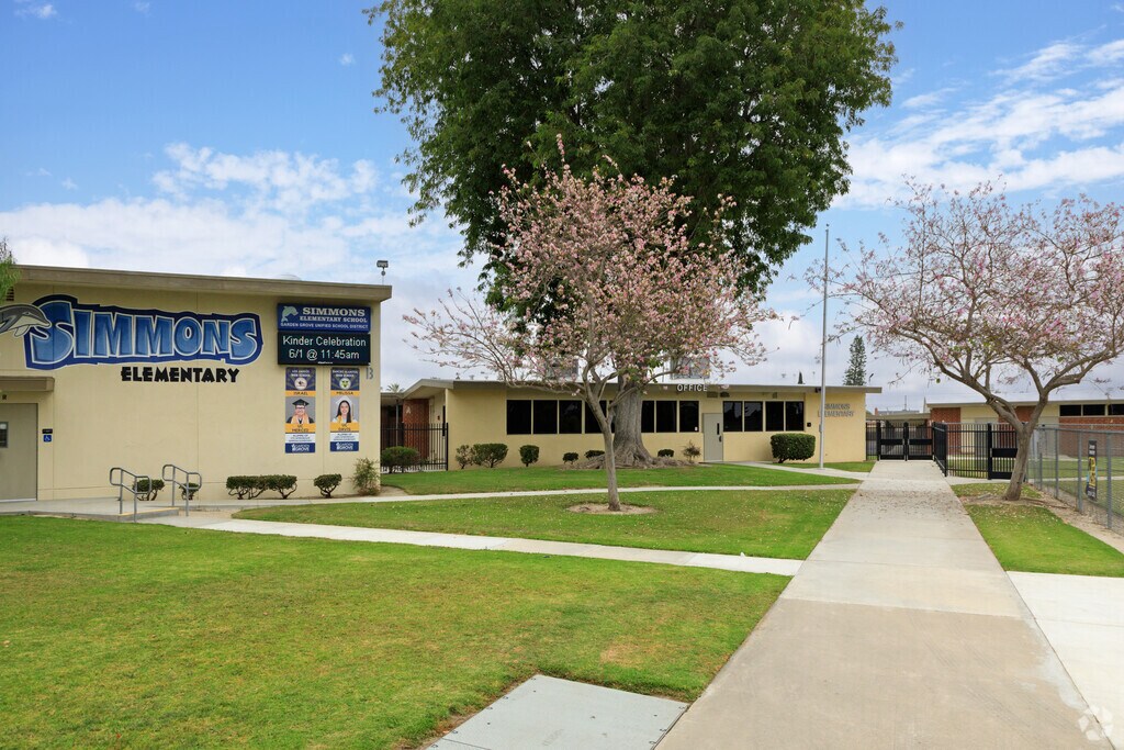Linton T. Simmons Elementary School in Garden Grove is home of the Dolphins.