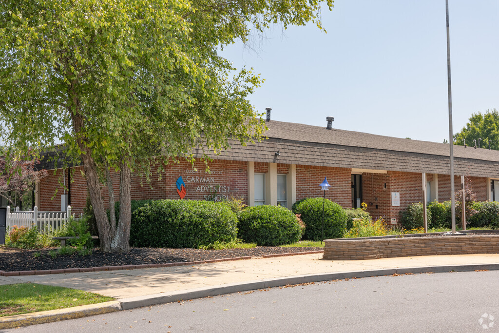 The main entrance to Carman Adventist School Marietta, GA.