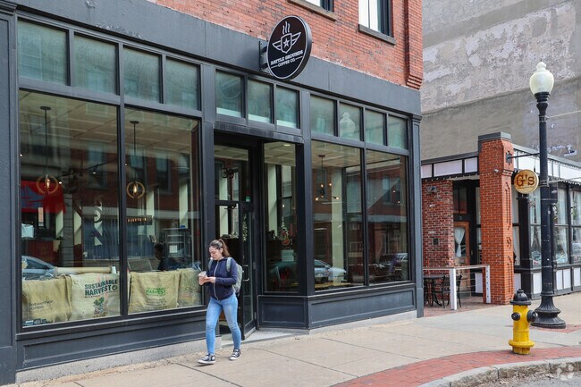 Lower Avenues residents get their day started at nearby Battle Grounds.