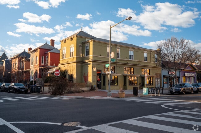 The Red Hen in Bloomingdale is an upscale restaurant offering a rotating menu.
