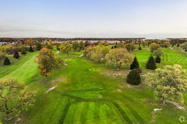 The Garrett Country Club has been open for over 100 years and has a full-sized course.