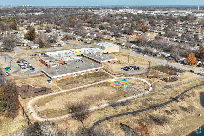 Oak Crest Elementary is a neighborhood school, walkable for many young students.