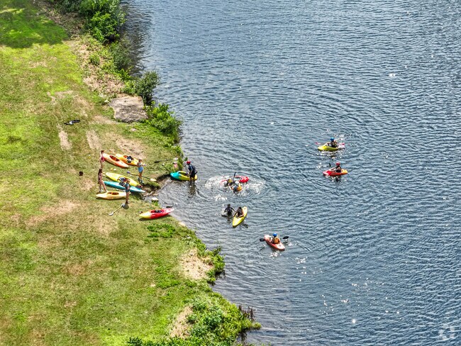 Enjoy some kayaking with friends at Riverfront Park in Tilton.