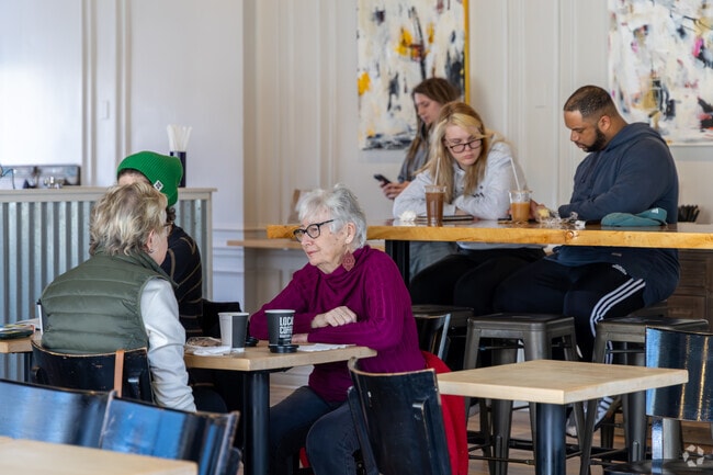 Wyndmoor locals enjoy meeting up at Locals Coffee for a latte from their unique menu.