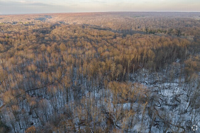 Chardon quietly sits in extensive woodlands of Geauga County.