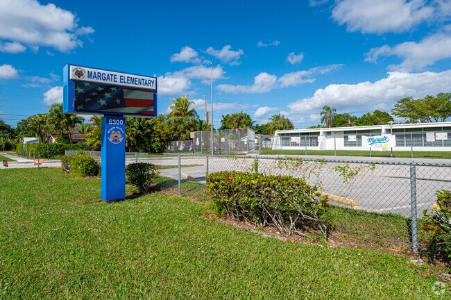 Margate Elementary School is located in the North Margate neighborhood.