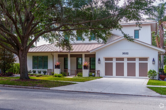 Large modern estates replace traditional homes in Orwin Manor.
