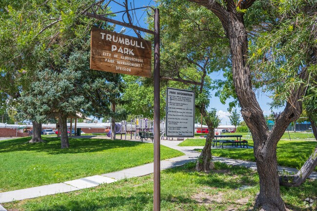 Trumbull Park is located in SE Albuquerque.