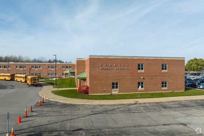 Transit Middle School is home of the Wolves.