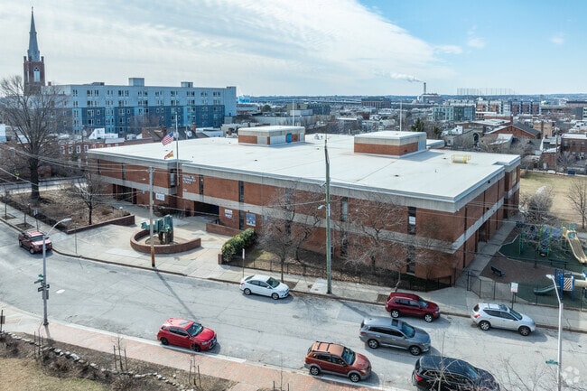 Federal Hill Preparatory School has 329 students in Baltimore.