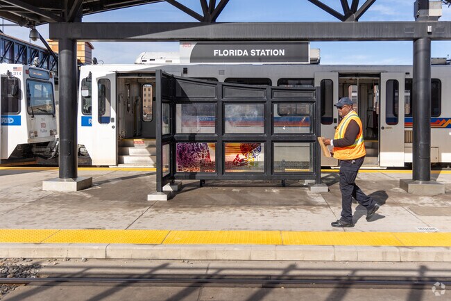 Rocky Ridge residents have easy access to the light rail vis the Florida Station.