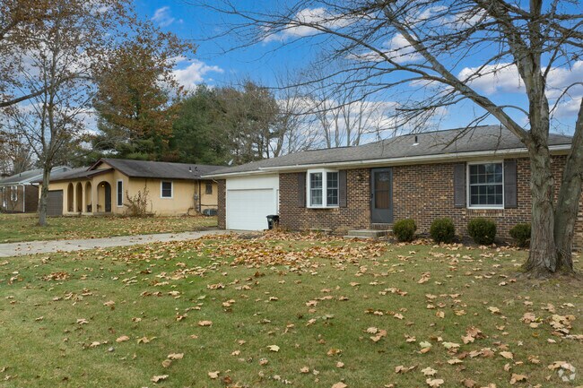 Sunbury's housing stock includes modestly-sized ranch style homes.