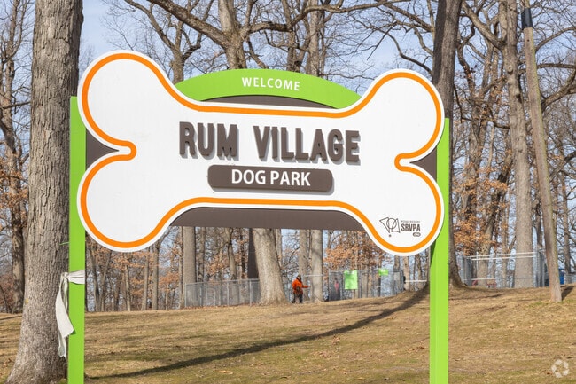 Rum Village Dog Park is a great spot for locals to bring their furry friends to socialize.
