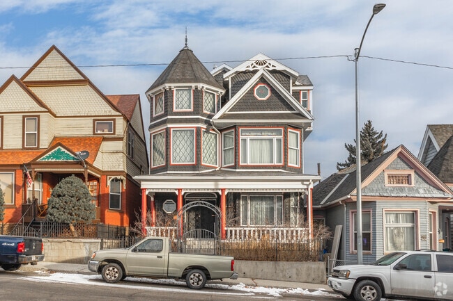 Historic homes in the Uptown Butte neighborhood maintain their historic charm to this day.