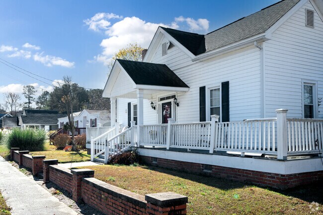 Micro is located between Selma and Kenly, NC.