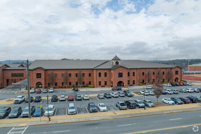 Calhoun High School serves over 1,200 students.