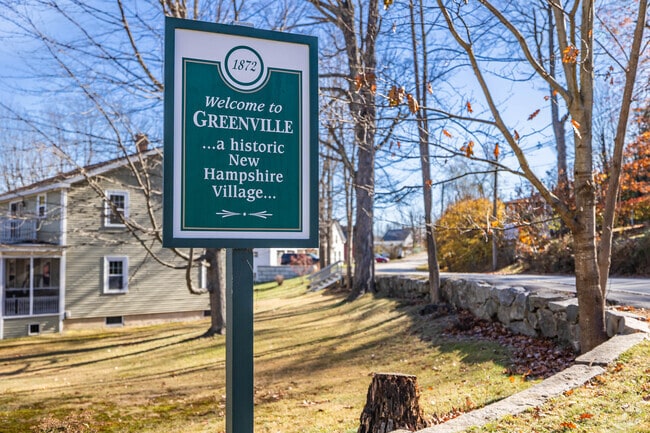 Welcome to historic Greenville New Hampshire.