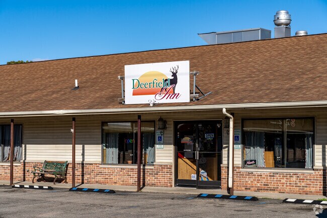 Locals visit the Deerfield Inn frequently for their daily specials.