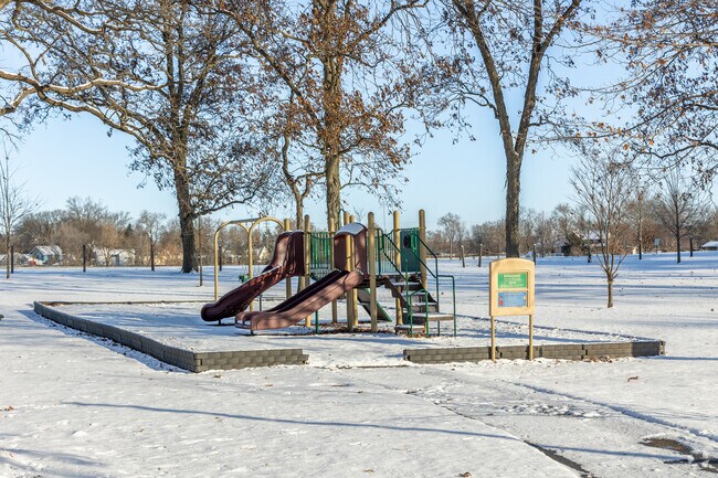 Burlington Park has two playground areas.