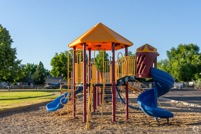 Take a break from learning and enjoy the playground at Hawthorne Elementary.