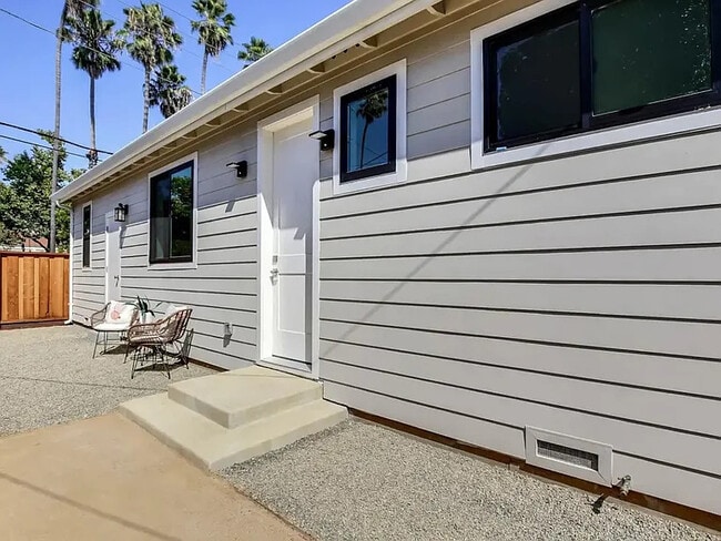 Private patio