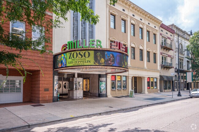 The Miller Theatre is a former movie theater that now offers live shows in Uptown Augusta.