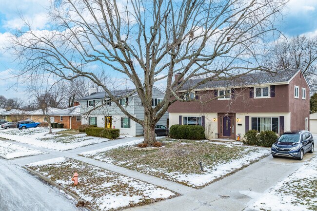 Midcentury two-story homes can be found on the streets of Maize-Morse.