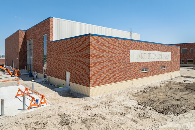Lake Elementary is under construction.