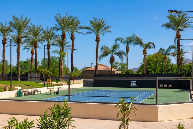 The athletic courts of Indian Ridge provide more space to exercise and socialize.