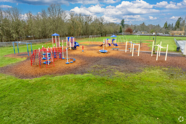 McCornack Elementary School has a playground for students in the Churchill neighborhood.