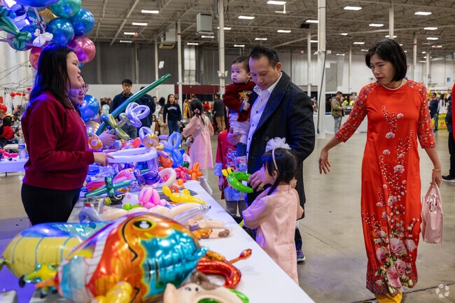 The La Vang Lunar New Year celebration is held in Chantilly.