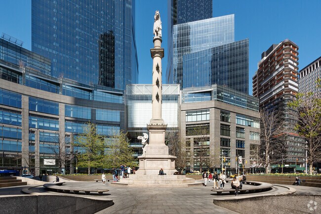 Columbus Circle is an iconic intersection and transportation hub right next to Lincoln Square.