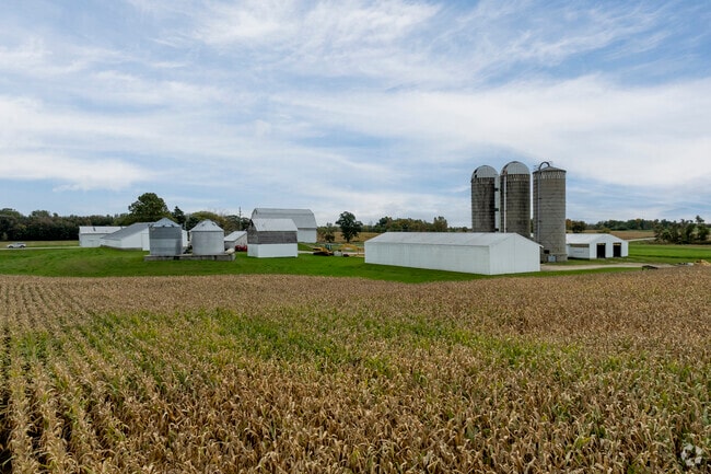 Freedom Township residents enjoy large homes surrounded by farmland.