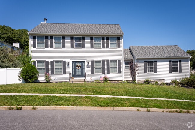 Experience the charm of colonial architecture in Ledyard’s inviting neighborhood.