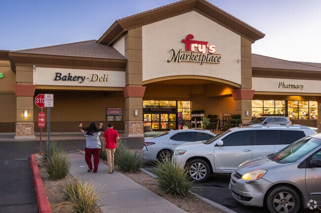 Big box stores such as Fry's Marketplace are top choice for grocery needs in Skyline Ranch.